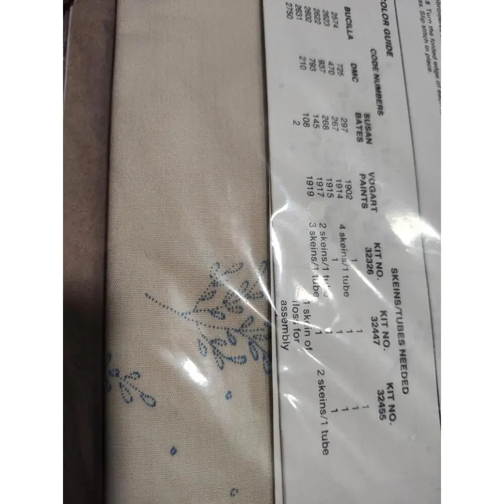 Bucilla Stamped Cross Stitch 